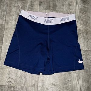 Nike volleyball spandex royal blue